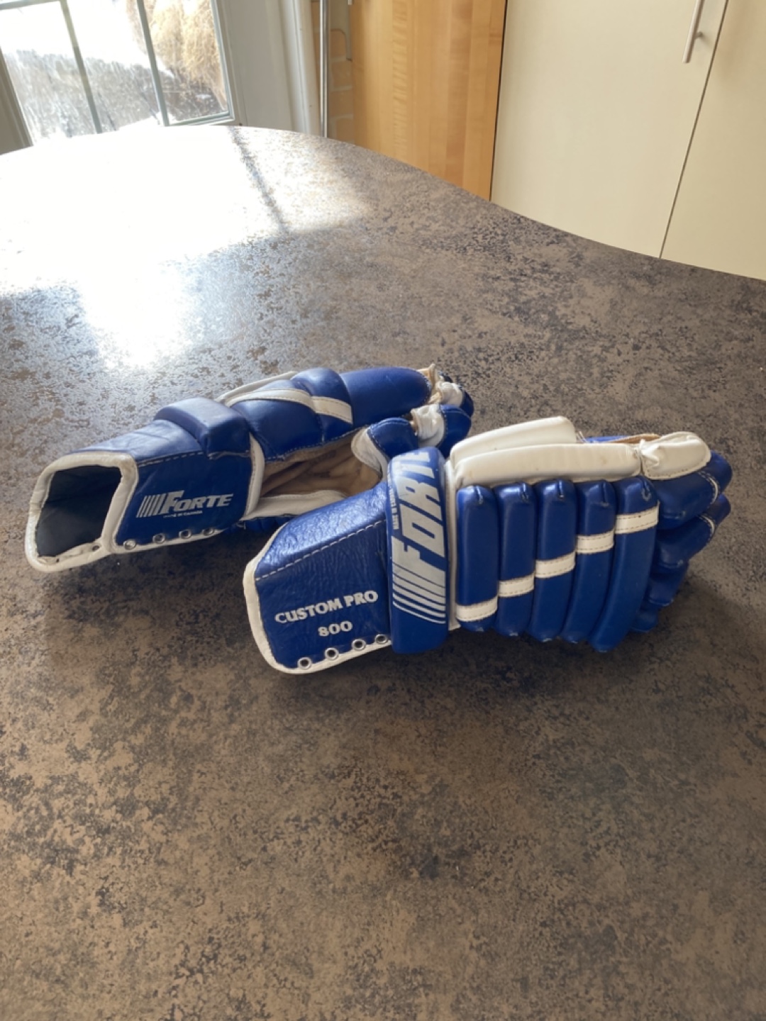 Vintage Forte Custom Pro 800 Hockey Gloves - photo 3