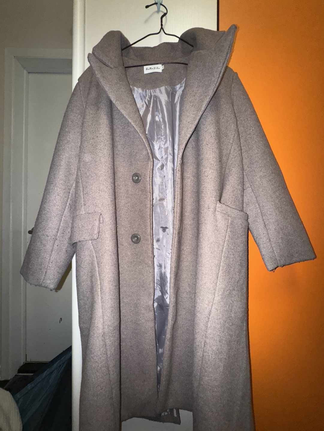 Grey Longline Winter Coat - photo 2