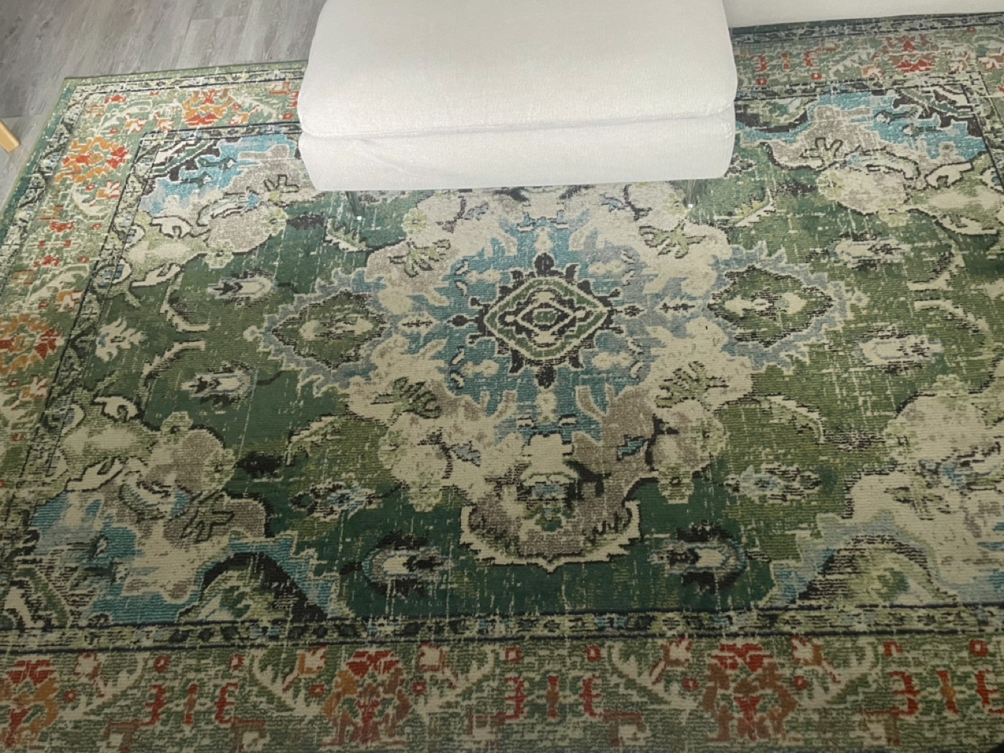 Green and Blue Oriental Rug - photo 2