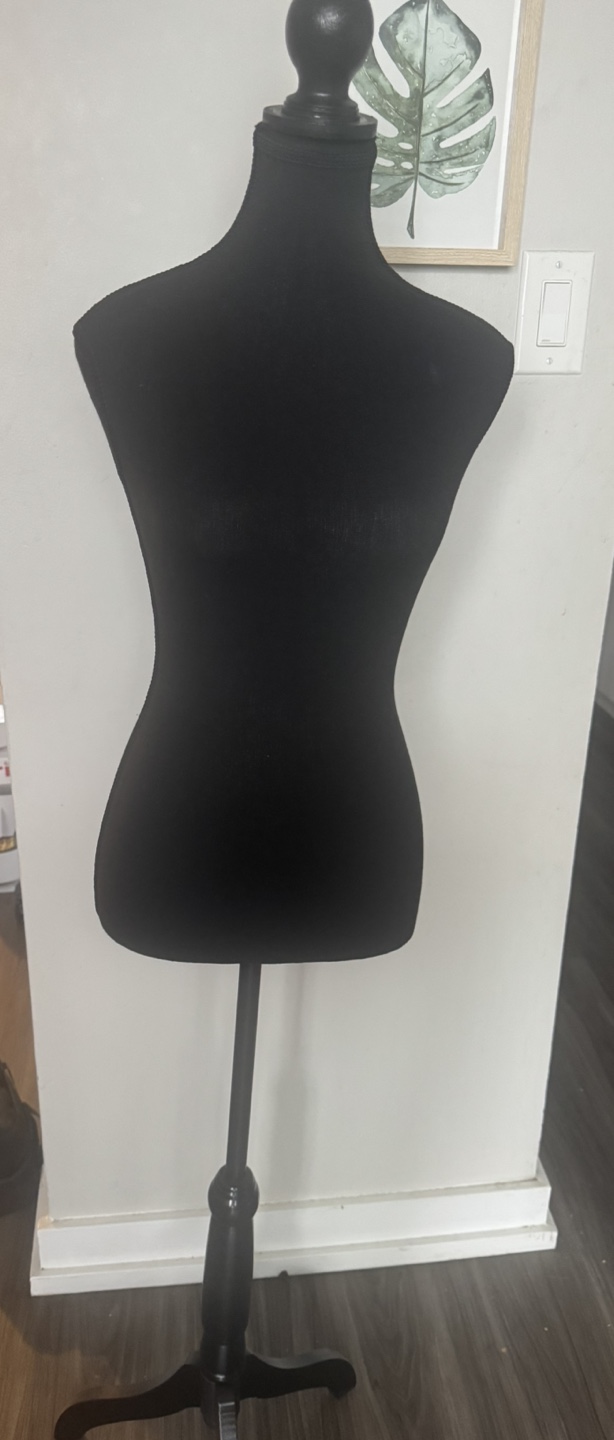 Black Female Dress Form Mannequin