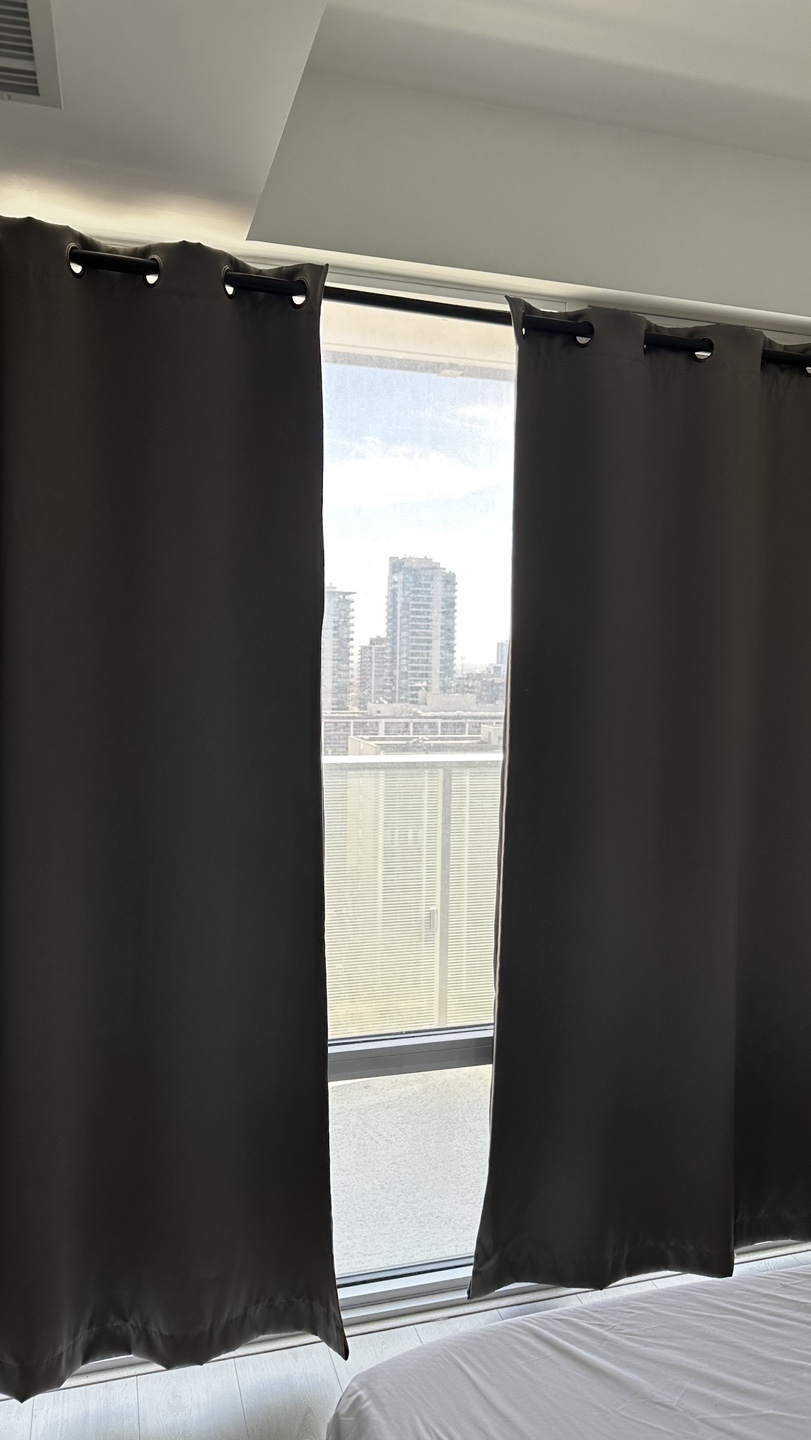 Silver Grommet Curtains - photo 2