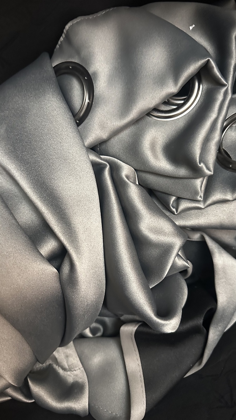 Silver Grommet Curtains