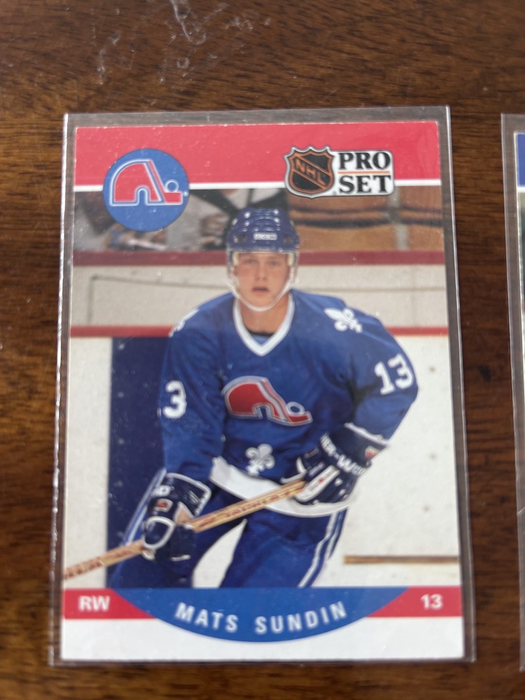1990-91 Pro Set Hockey RC - Peter Bondra & Mats Sundin