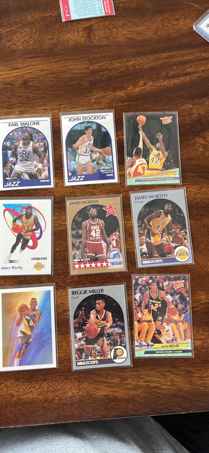 NBA Hoops Trading Cards $3 or offer for all!