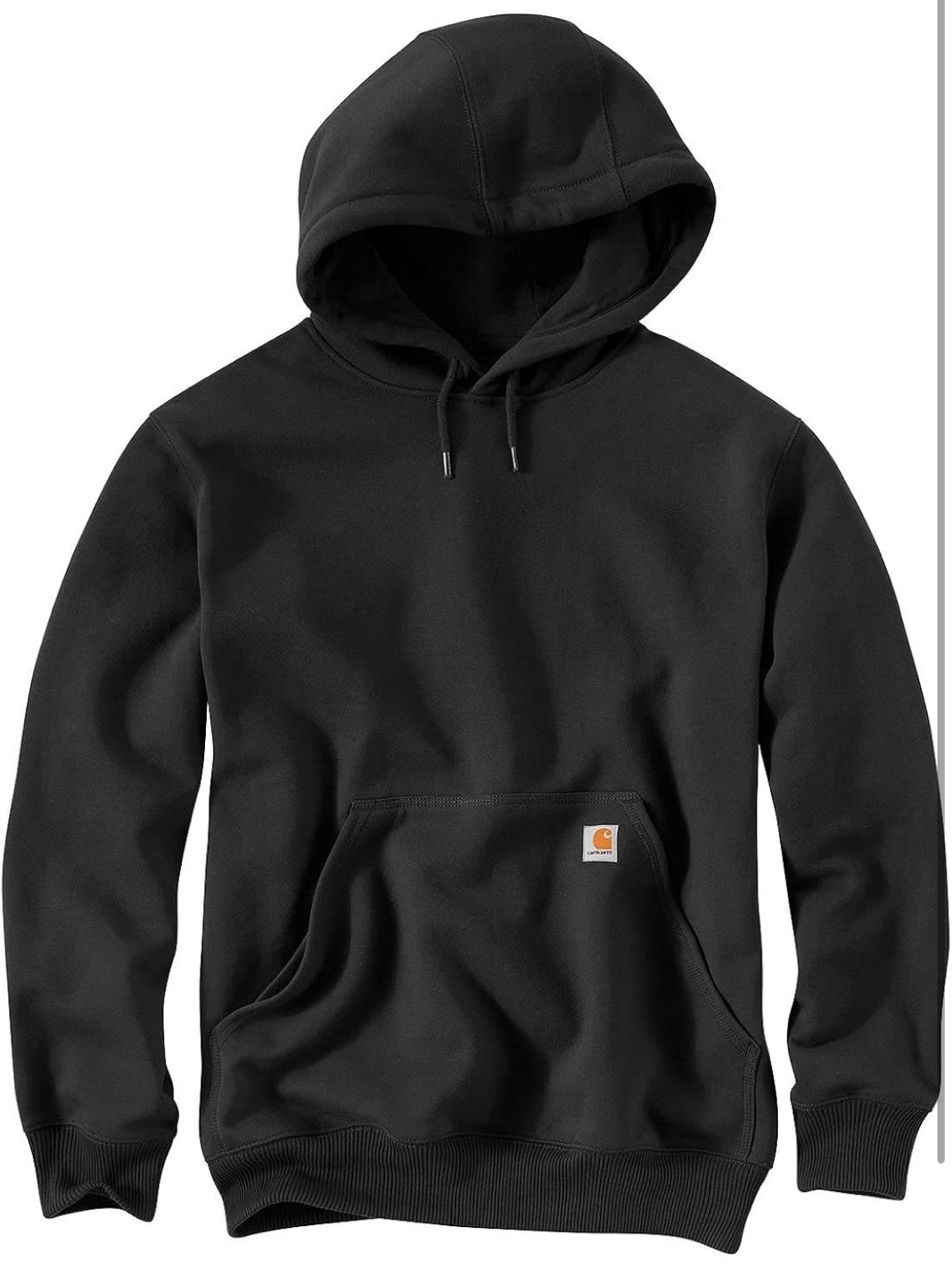 NEW! Carhartt Rain Defender Black Heavyweight Hooded Sweatshirt - photo 4