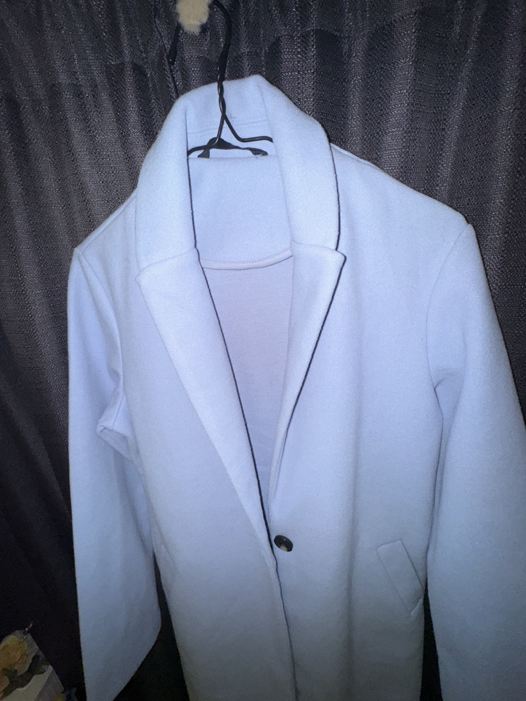 Light Blue Longline Coat - photo 3