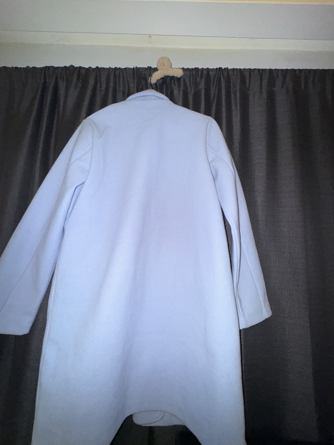 Light Blue Longline Coat - photo 5
