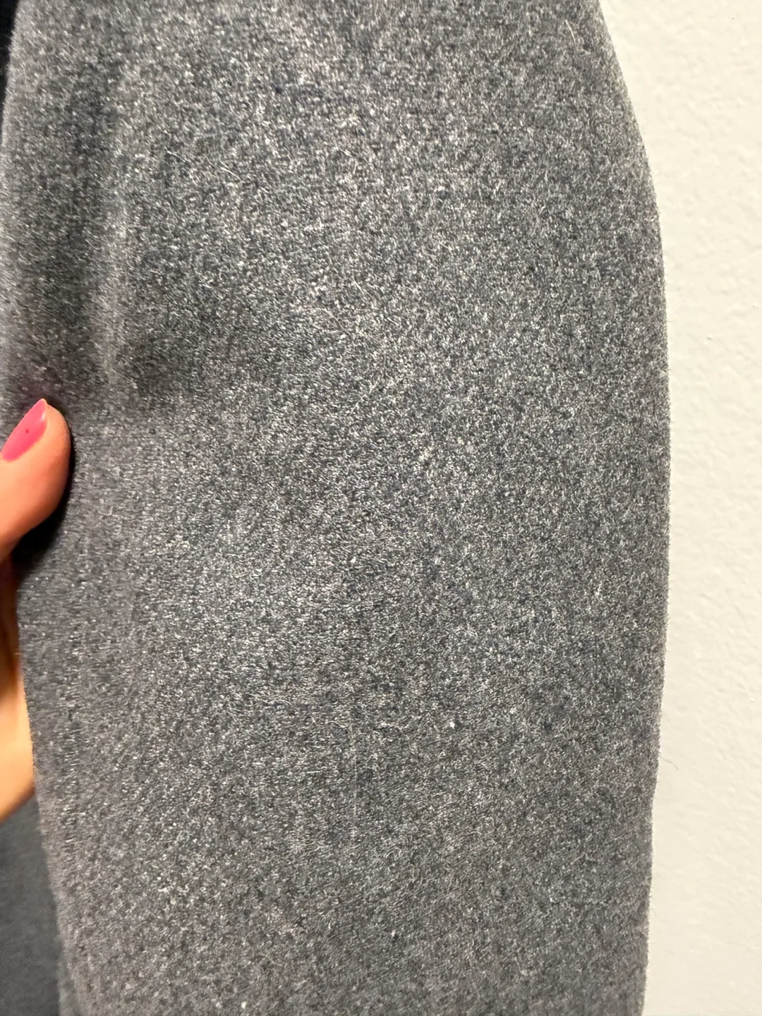 MANGO Grey Hooded Peacoat - Size XS image indicator(4)