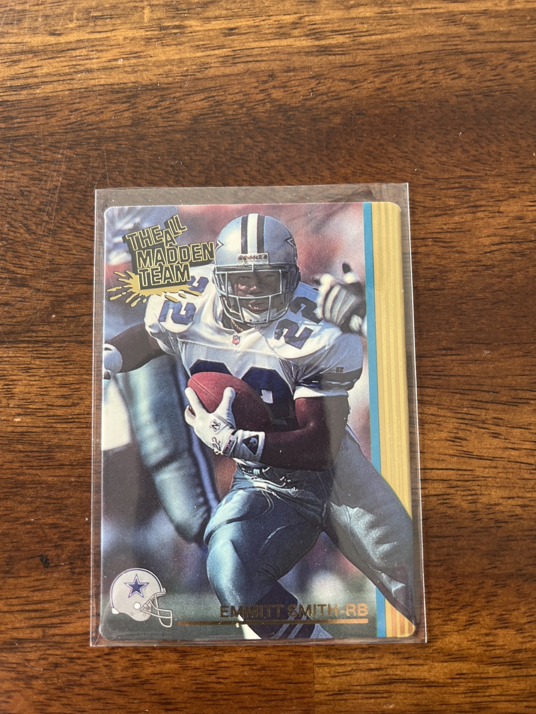 Rare PROTOTYPE 1993 Emmitt Smith All Madden Team Card #ES4