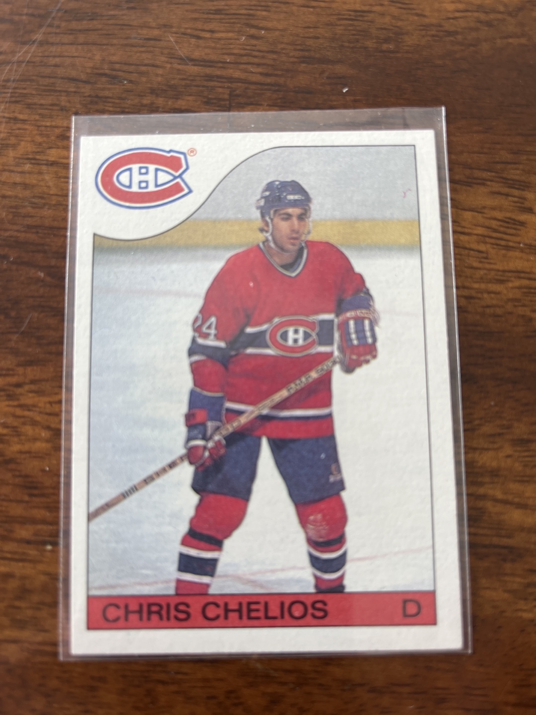Chris Chelios 1984-85 Topps Hockey Card #51