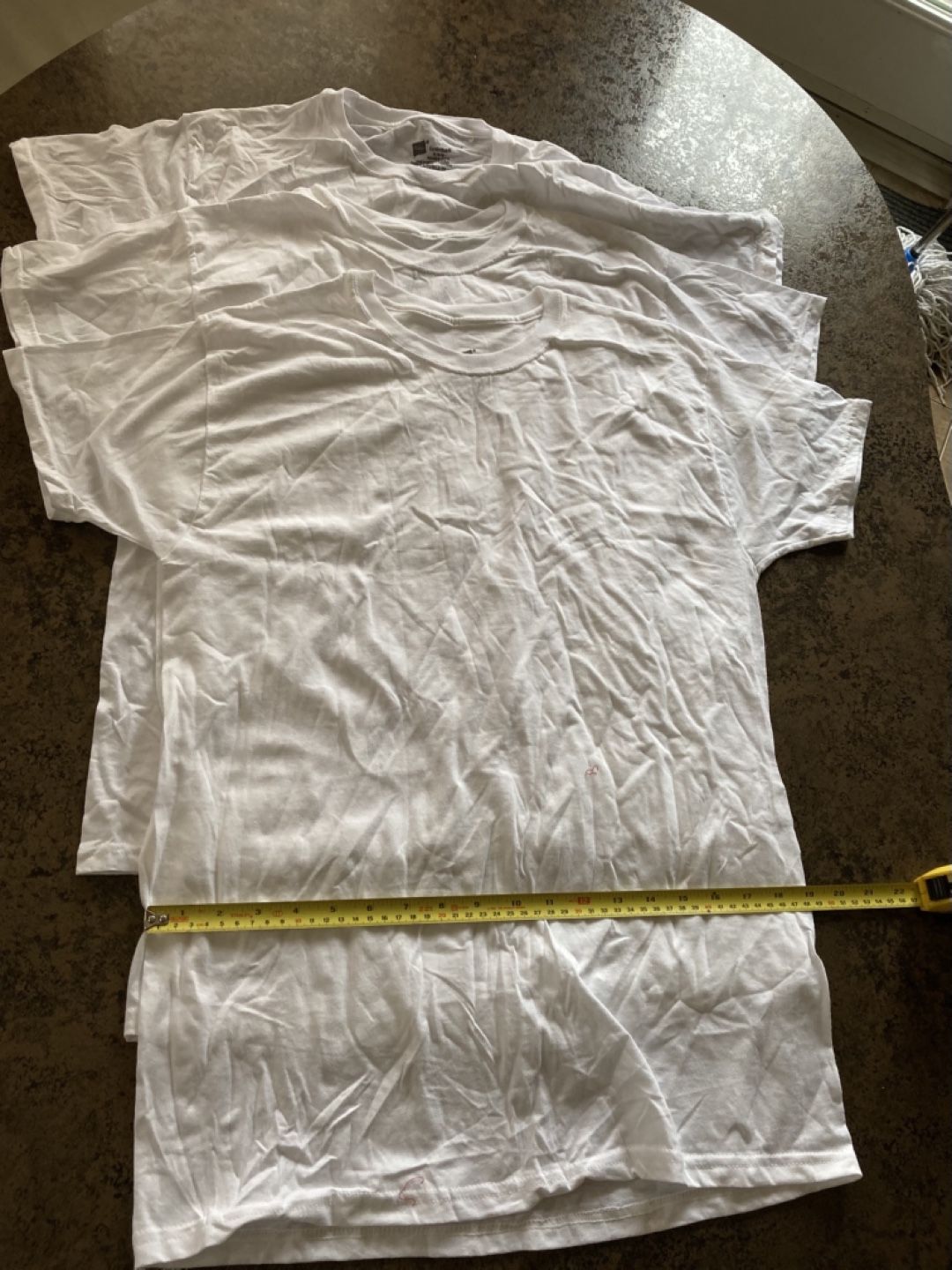 3 Hanes Men's White ComfortSoft T-Shirts - photo 3