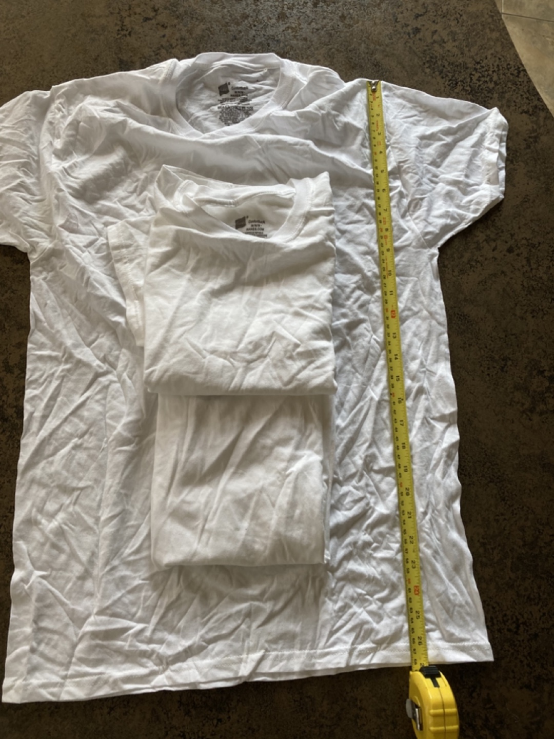 3 Hanes Men's White ComfortSoft T-Shirts