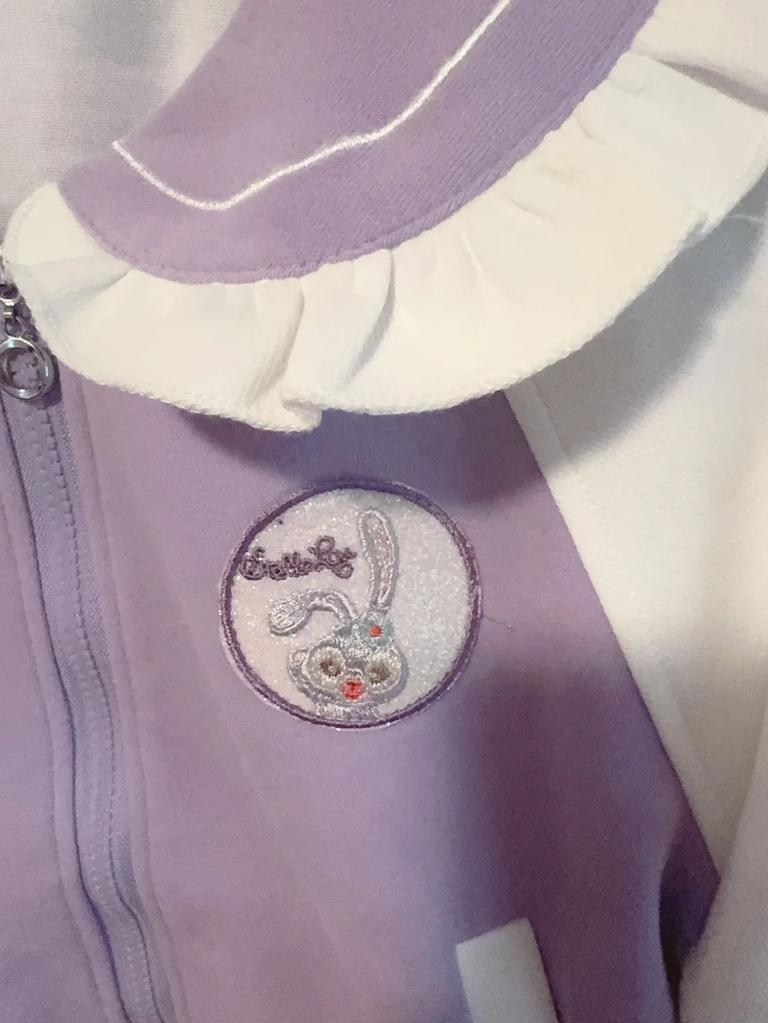 Purple and White Stellalou Jacket 3-4T image indicator(3)