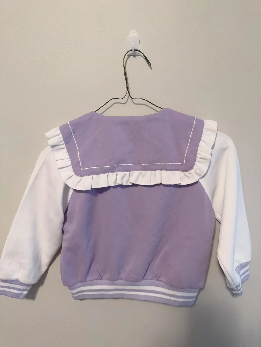 Purple and White Stellalou Jacket 3-4T image indicator(2)