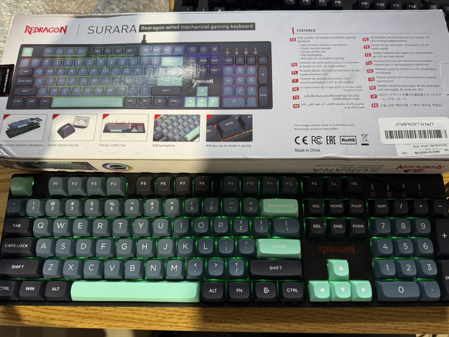Redragon Surara Wired Mechanical Gaming Keyboard - photo 2