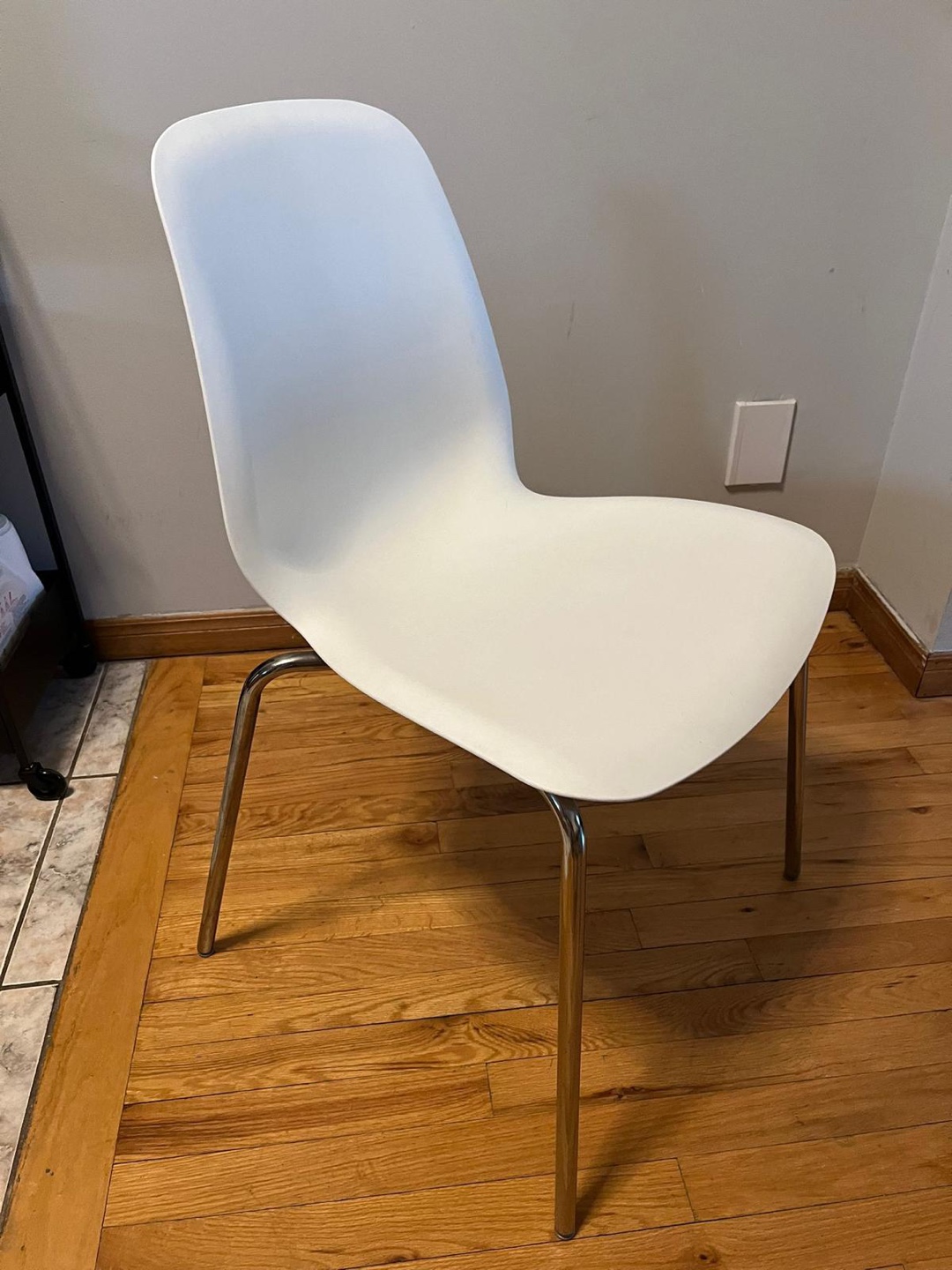 IKEA white chair