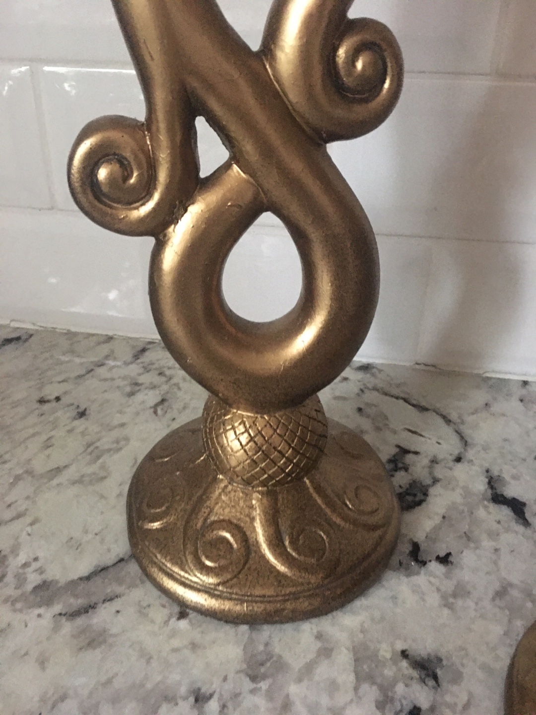 Gold Candle Holders $10 each or bundle - photo 5