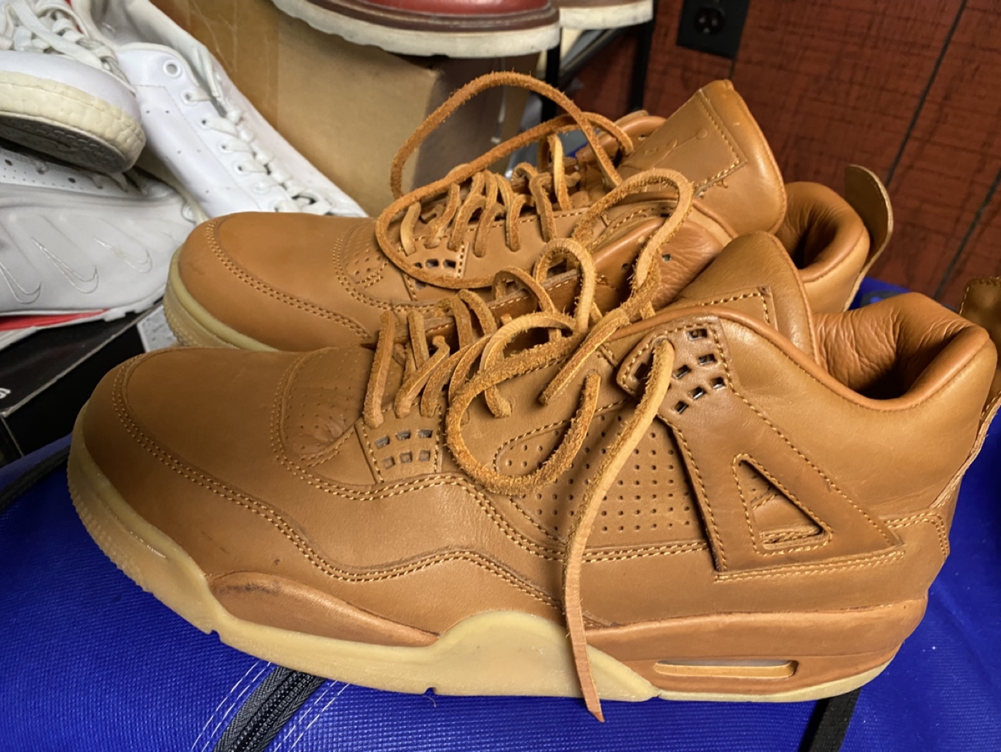 Air Jordan 4 Retro Premium Wheat - photo 2