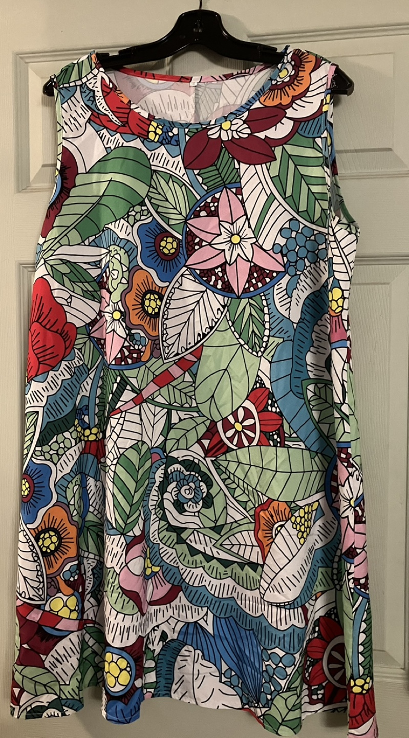 Beautiful Retro Looking summer dress 3XL