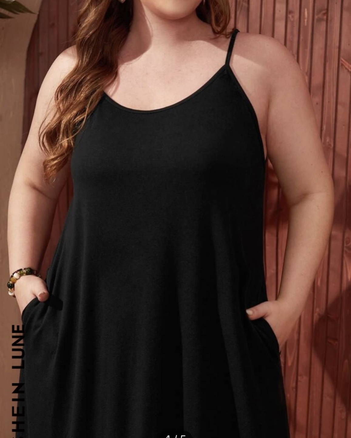 Spaghetti Strap Casual Dress with POCKETS 1XL - photo 2