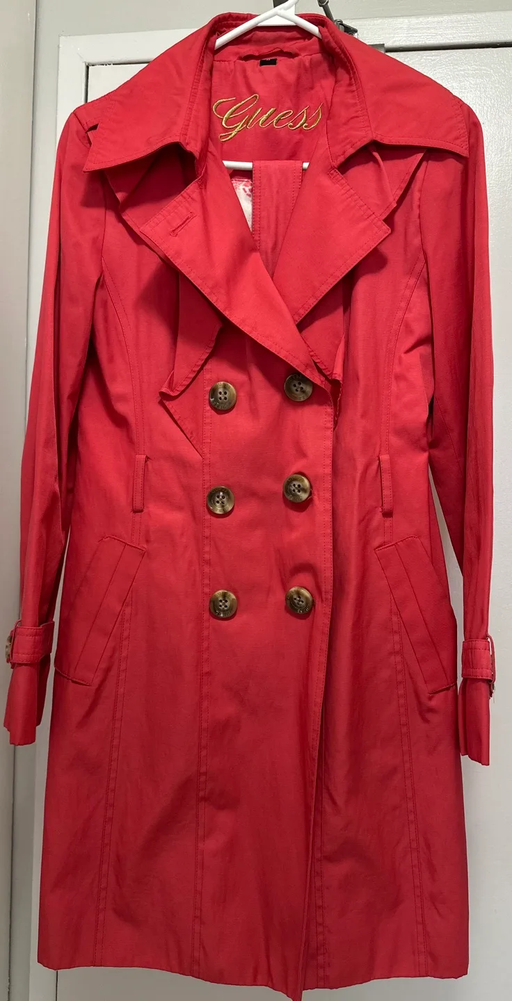 Guess Women’s Trench Coat- Size M