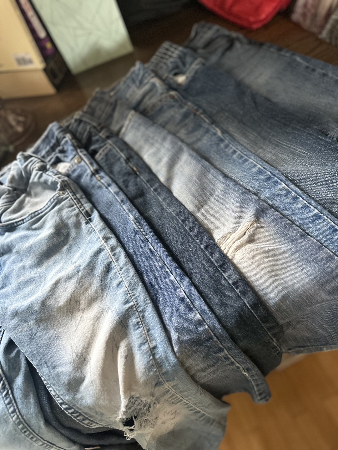 Bundle of 7 Boys Jeans - Size 5t
