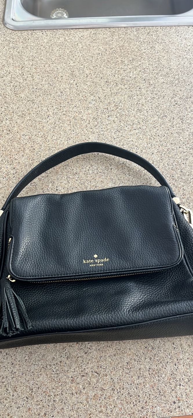 Kate Spade New York Black Leather Handbag