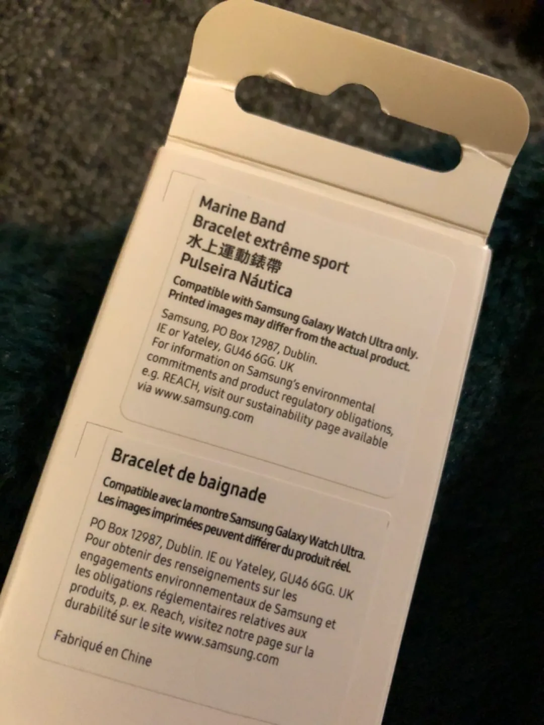 Samsung Galaxy Watch Ultra Marine Band - Orange image indicator(3)