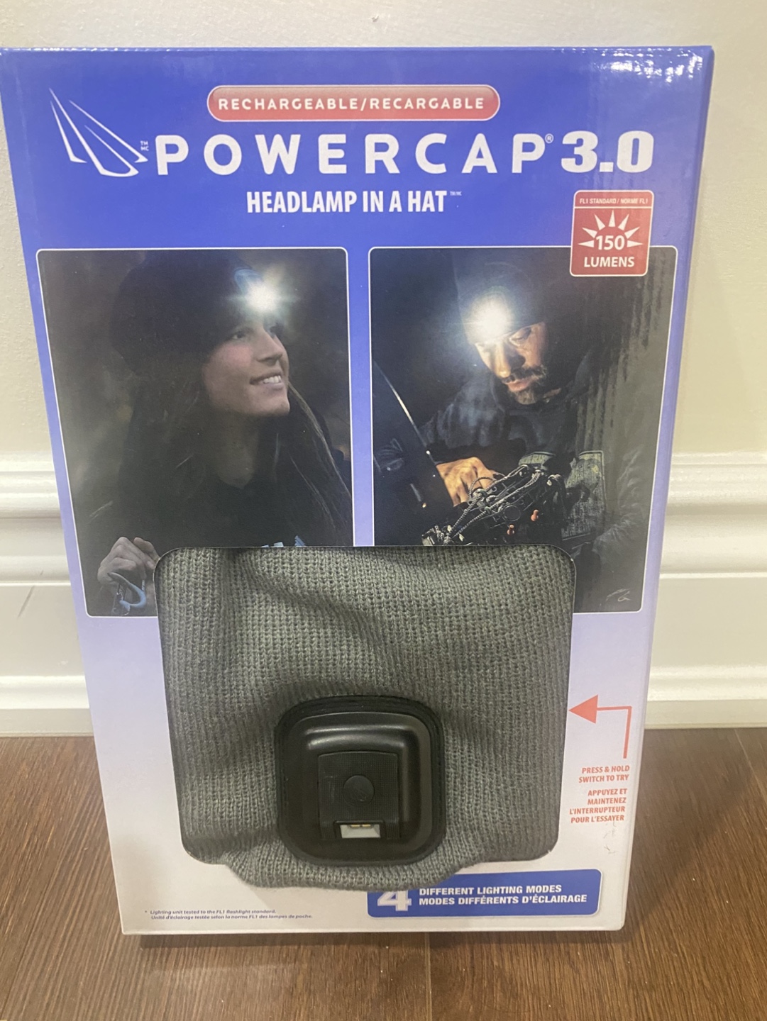 PowerCap 3.0 Rechargeable Headlamp Hat