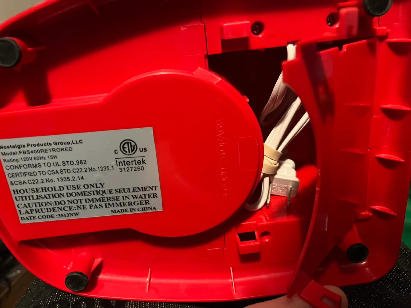 Nostalgia Slushy and snow cone Maker brand new image indicator(6)