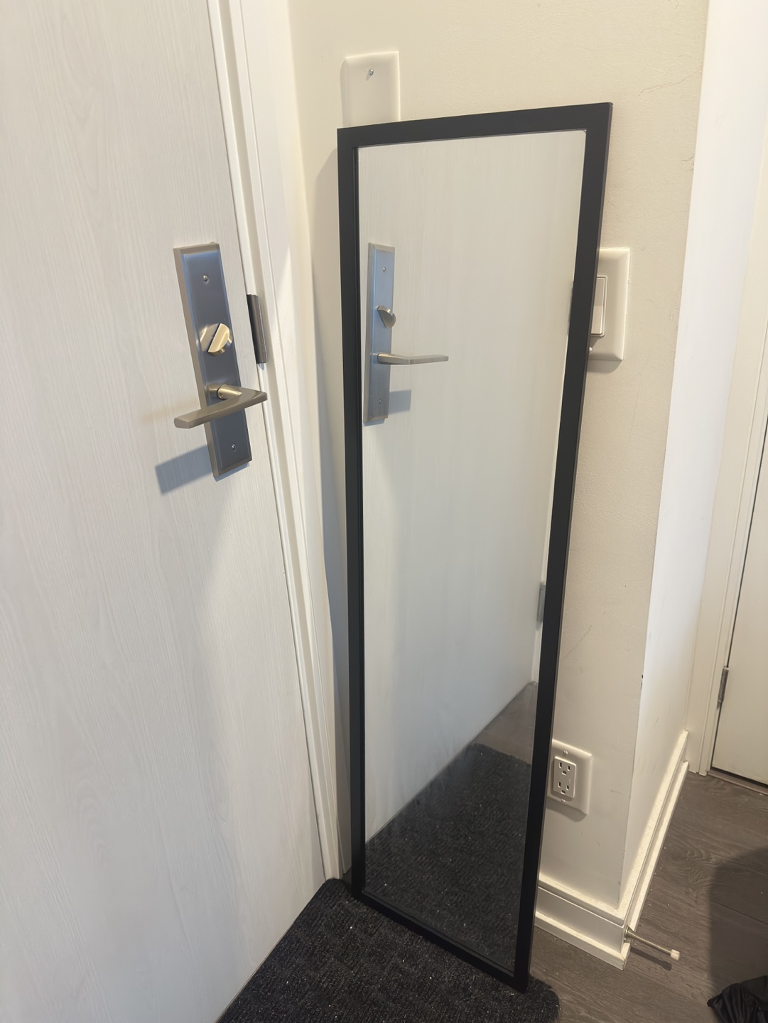 Full Length Mirror with Black Frame - photo 2