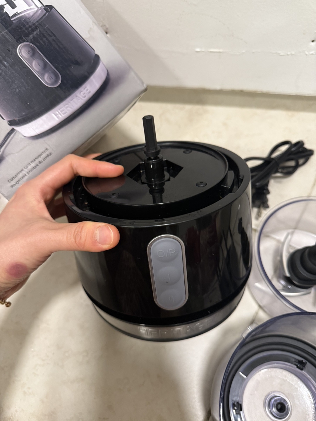 Heritage 3-Function Chopper and free spice grinder - photo 4