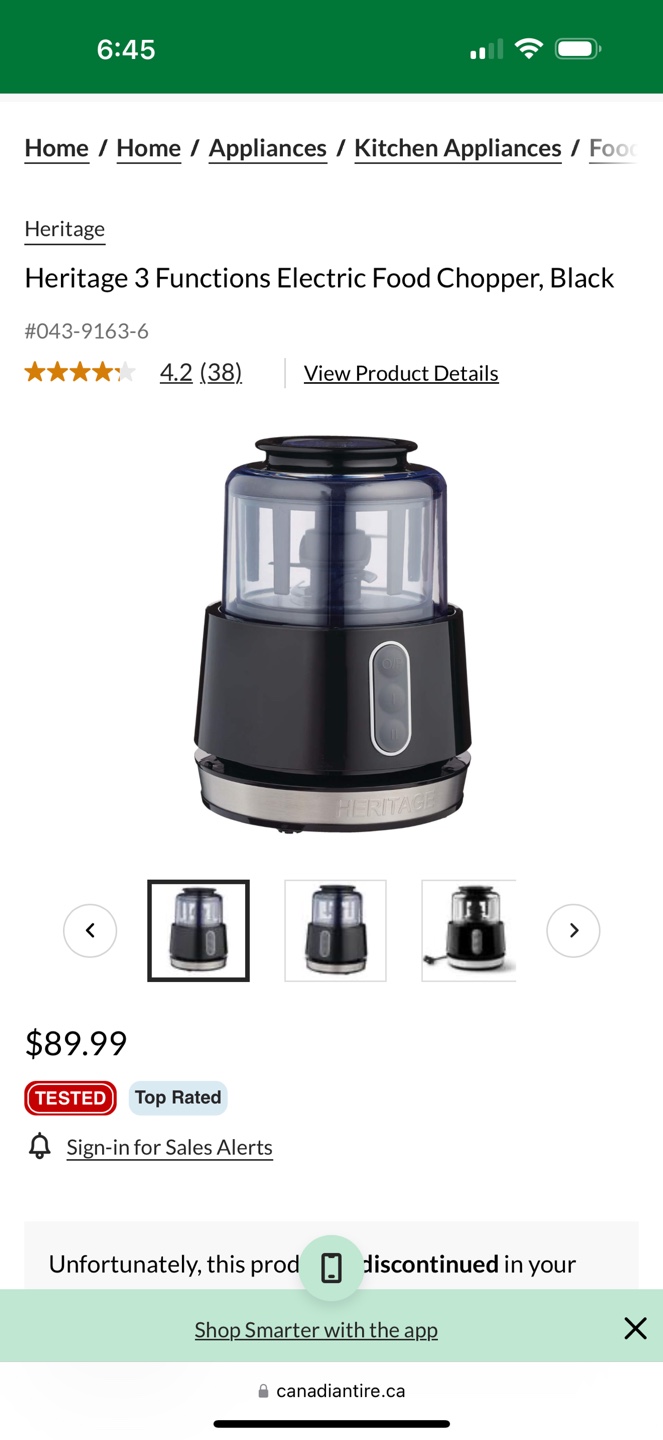 Heritage 3-Function Chopper and free spice grinder - photo 5