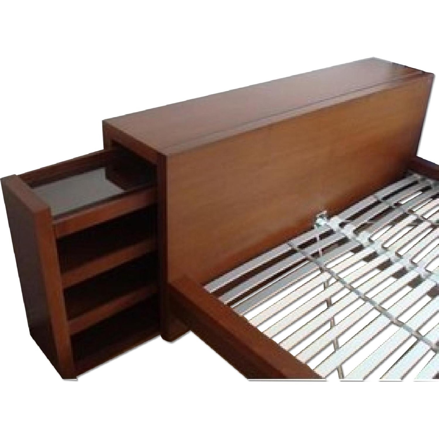 IKEA MALM Queen Headboard with Built-in Nightstands - photo 4