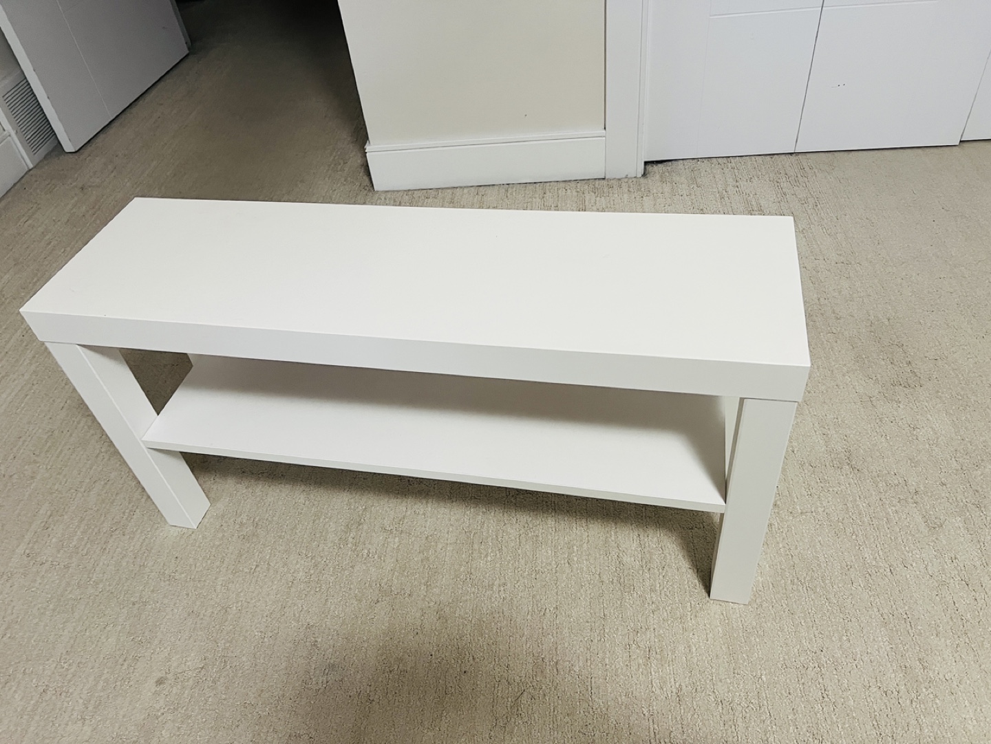 IKEA White Console Table excellent condition