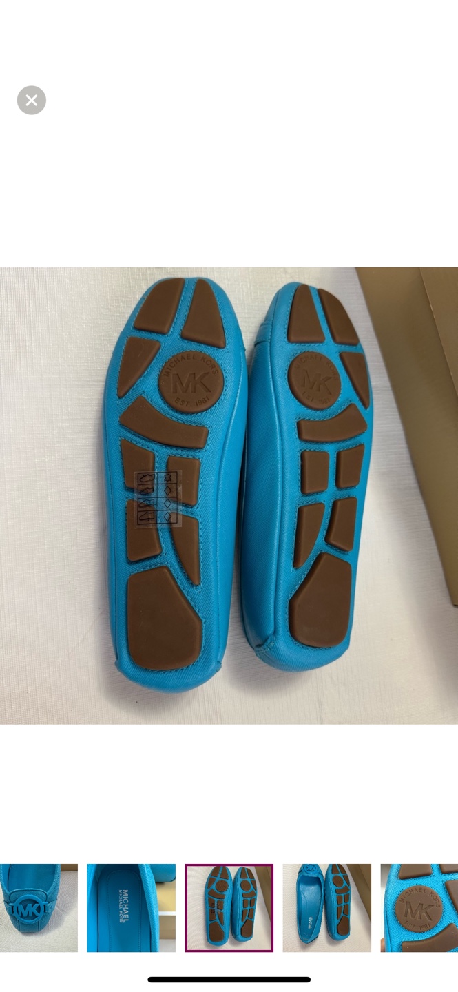 Michael Kors Blue Leather Loafers - photo 5