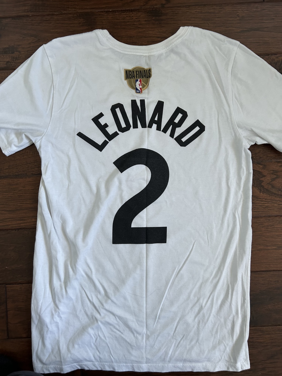 Authentic 2019 NBA Finals Raptors Kawhi Leonard T-Shirt - photo 2