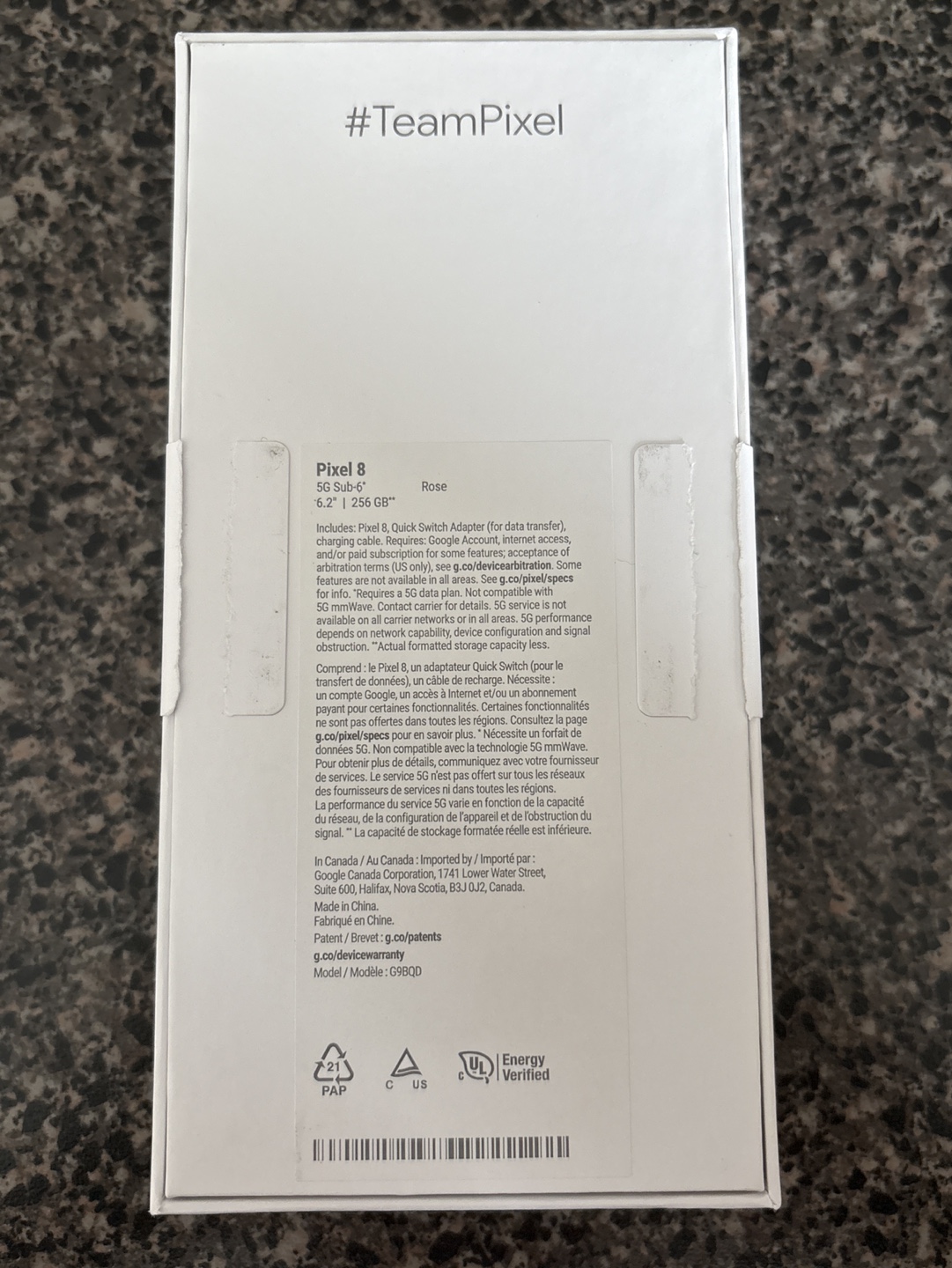 Google Pixel 8 - Rose - Brand New in Box - photo 2
