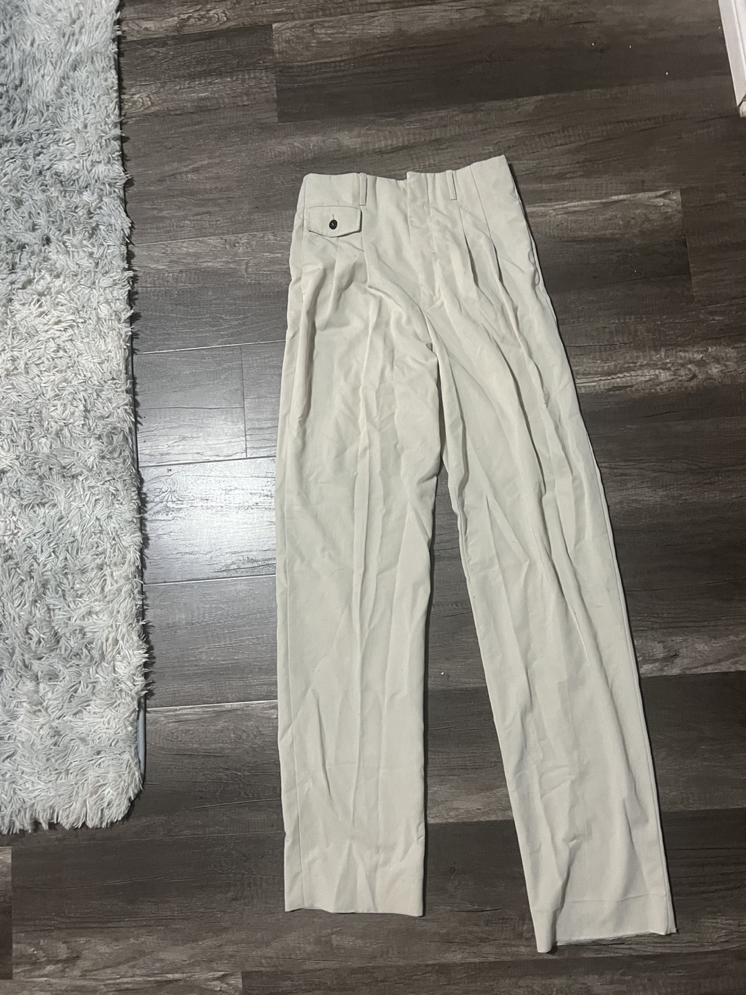 Zara Women's High-Waisted Pleated Trousers - Size XS