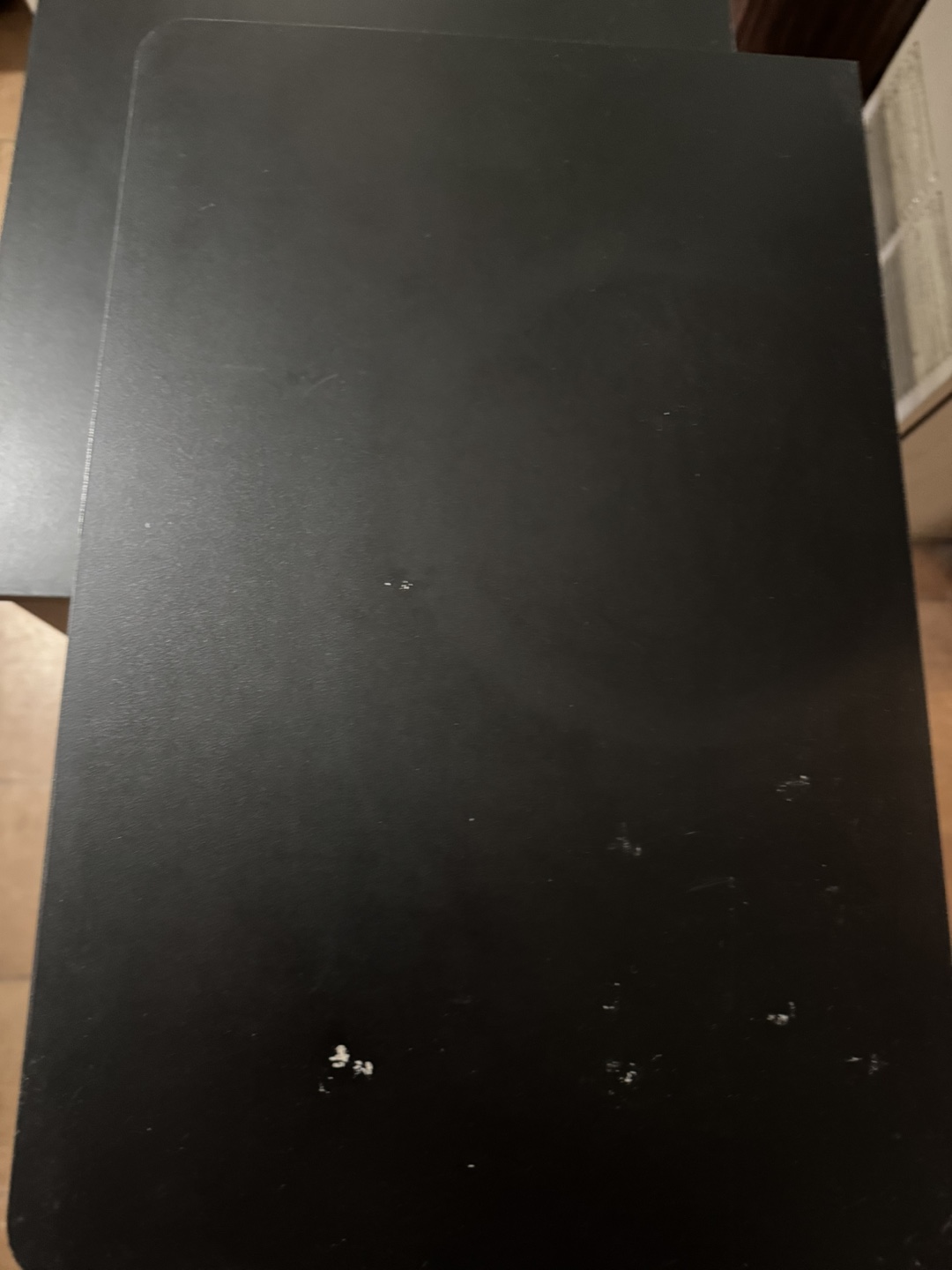 Black Computer Desk with Storage - photo 5