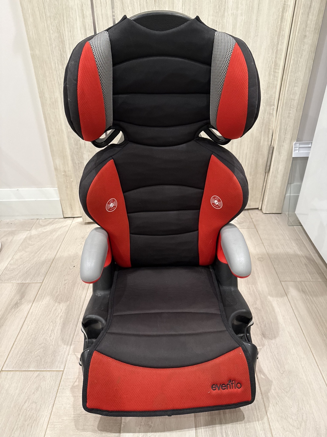 Evenflo Big Kid Car Booster Seat - Two Available - Blue and Red - photo 2