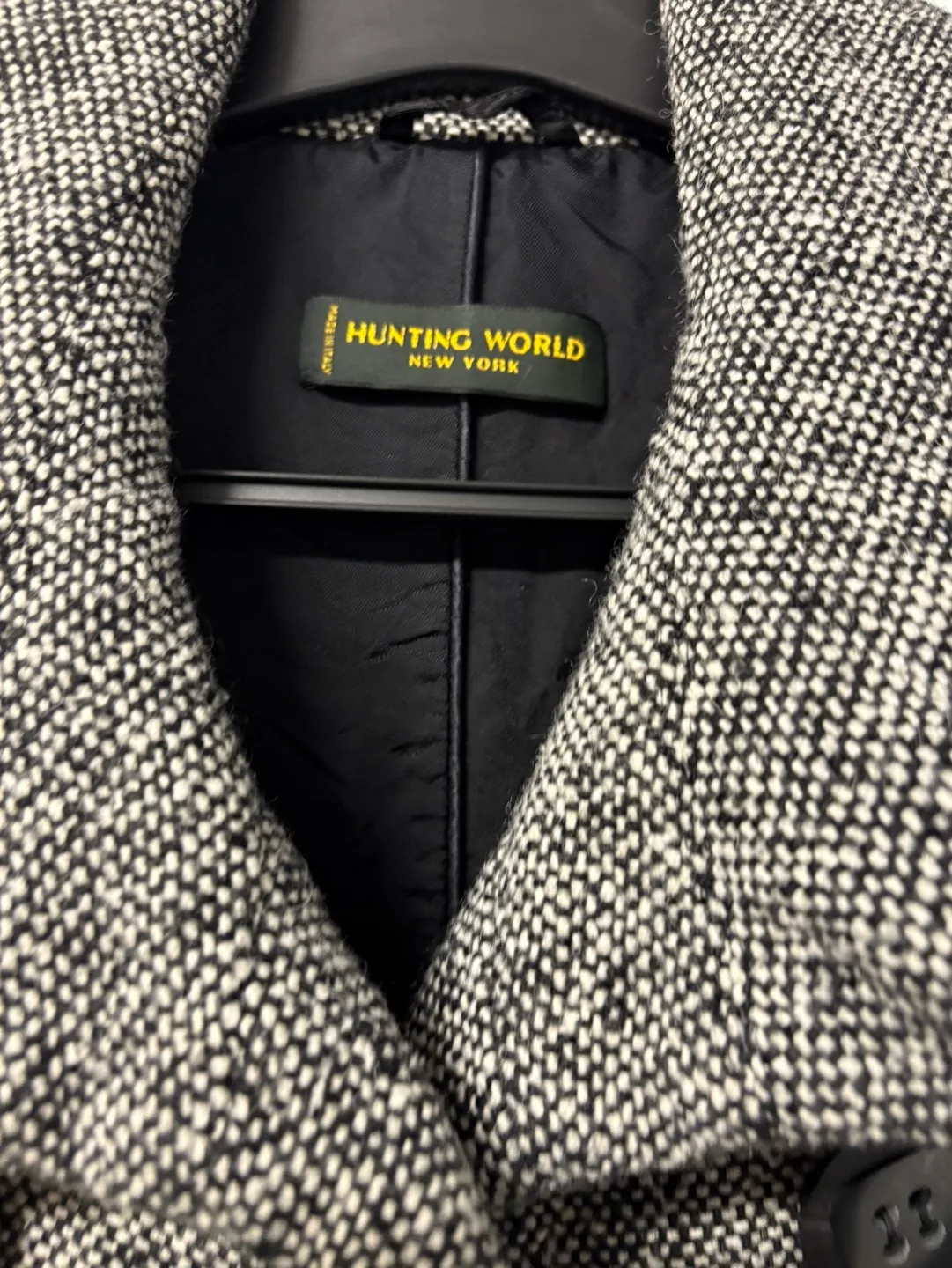 Hunting World New York Women's Double-Breasted Coat, Size 40 image indicator(3)