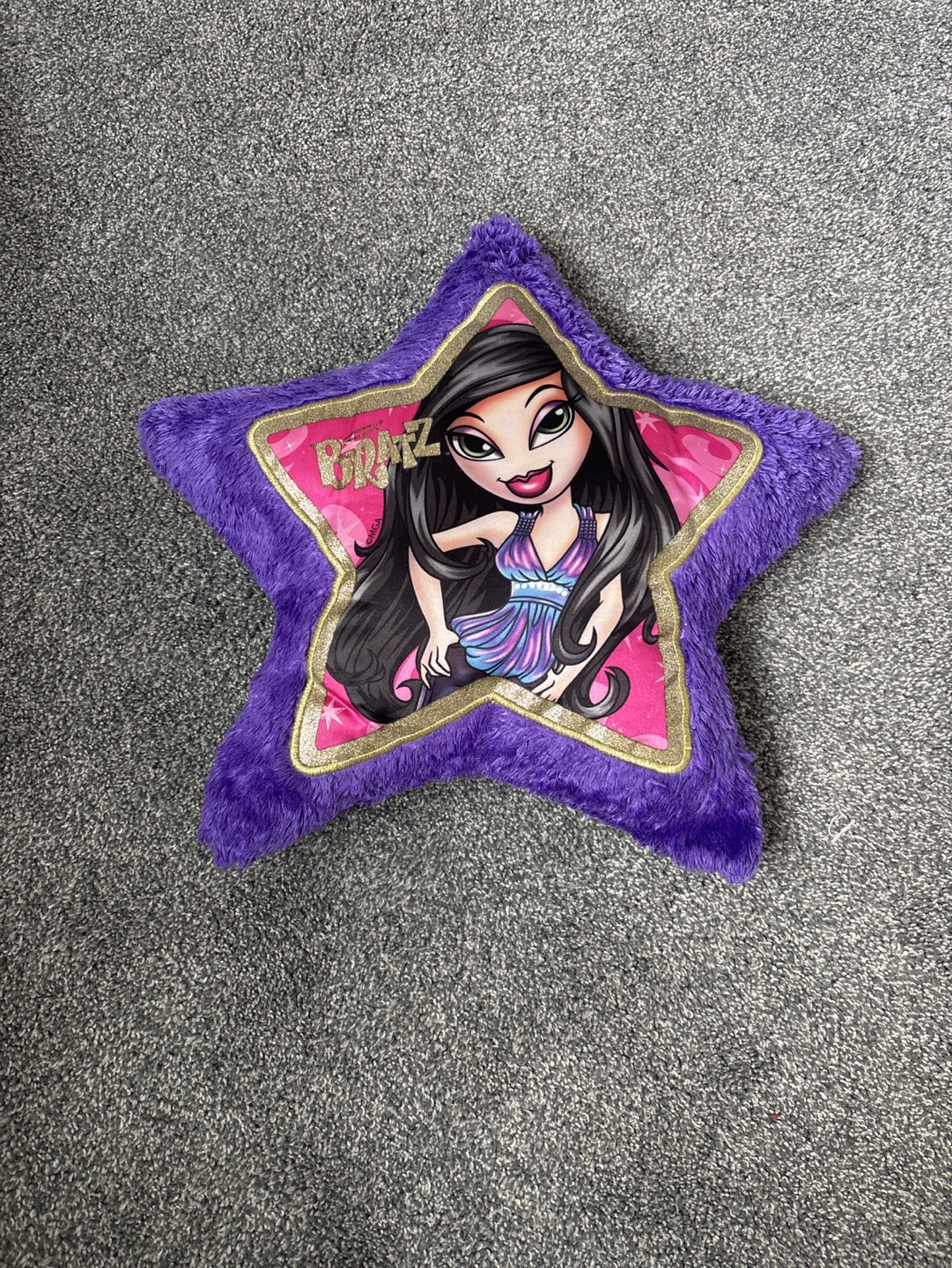 Bratz Star Shaped Plush Pillow