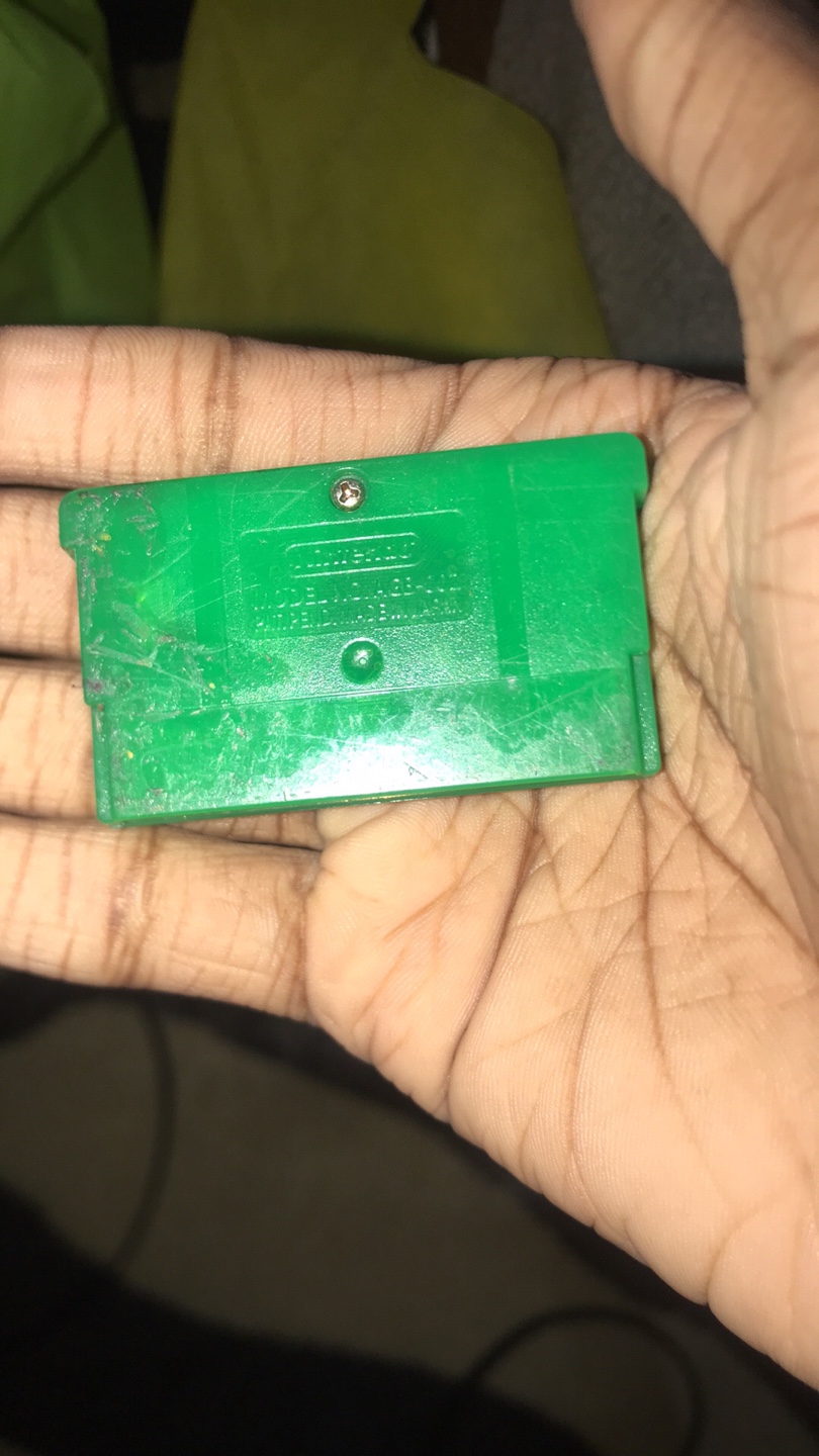 Pokemon Leaf Green Version Gameboy Advance Game Cartridge - photo 2