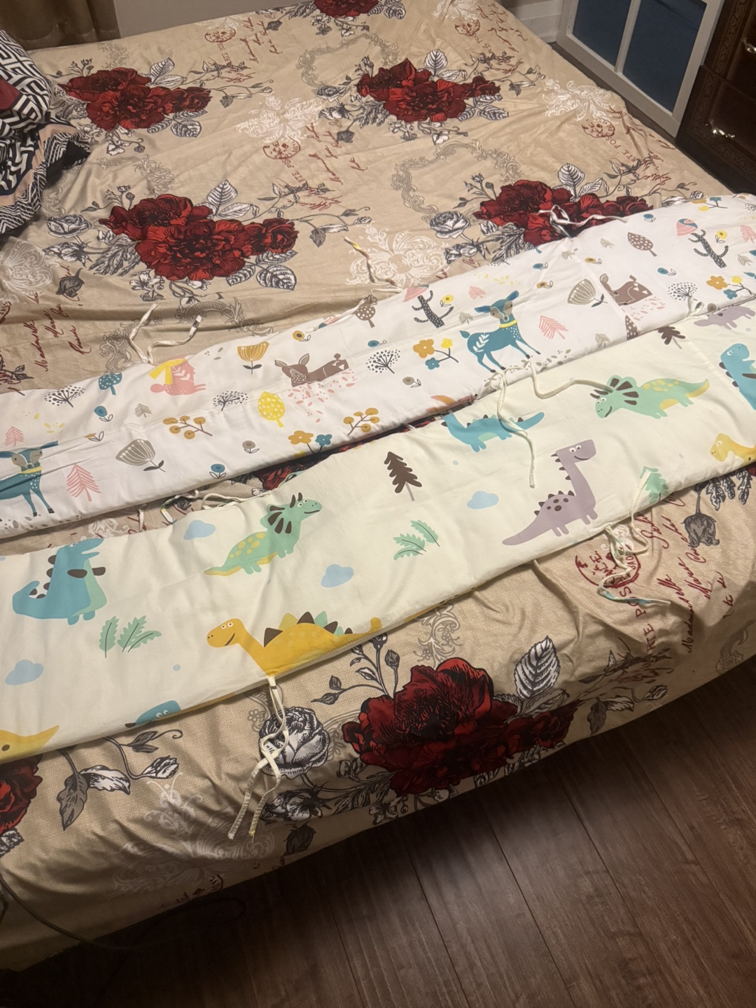 Two Baby Bed Rails