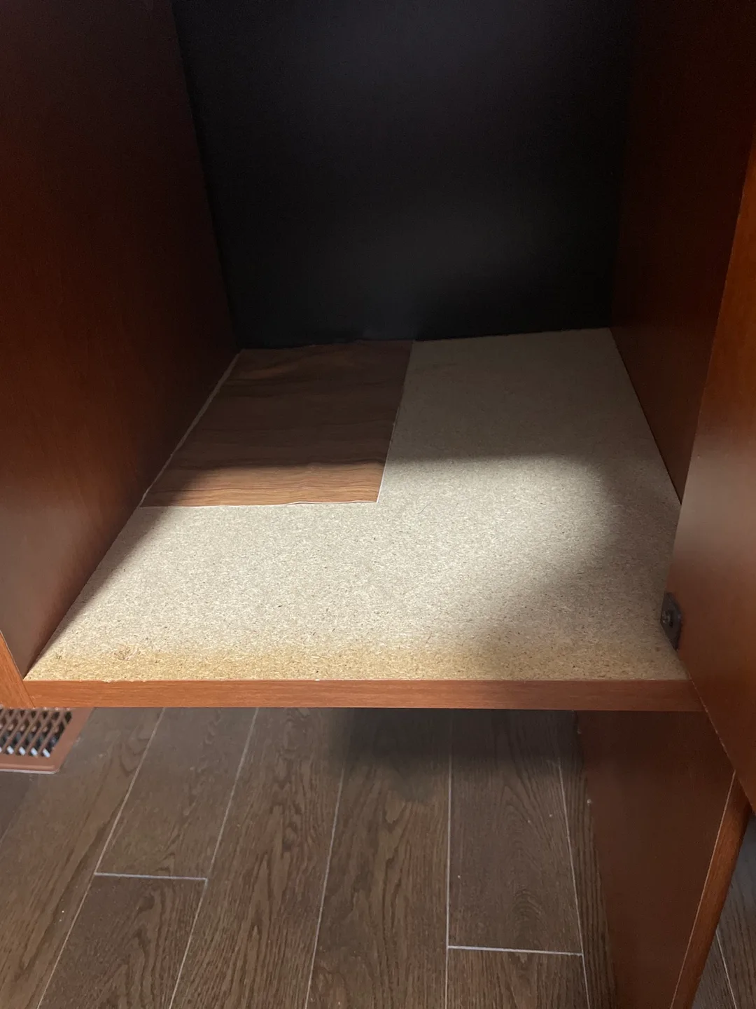 Small Wooden Desk with Cabinet image indicator(3)