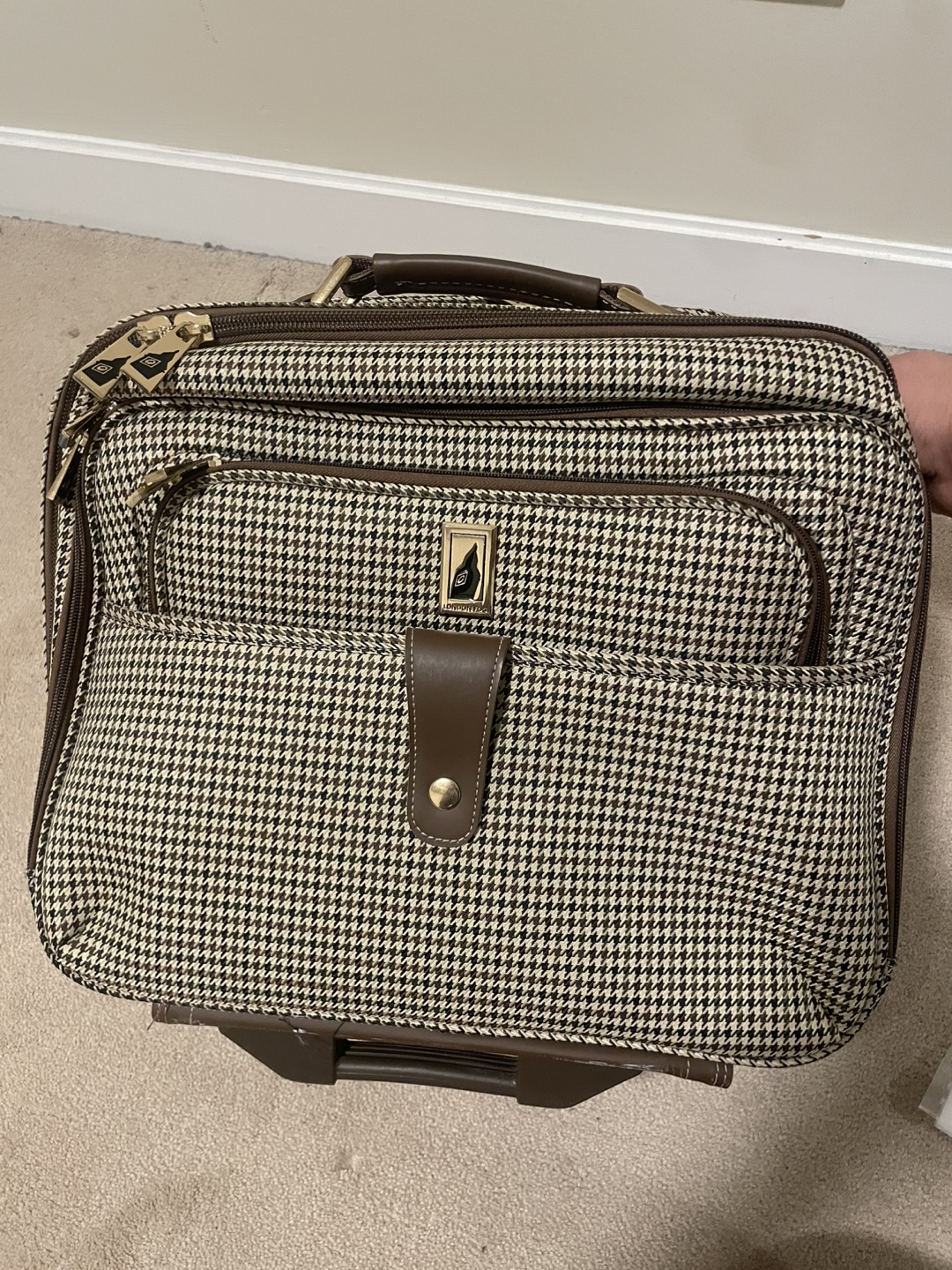 London Fog Travel Bag - Brown