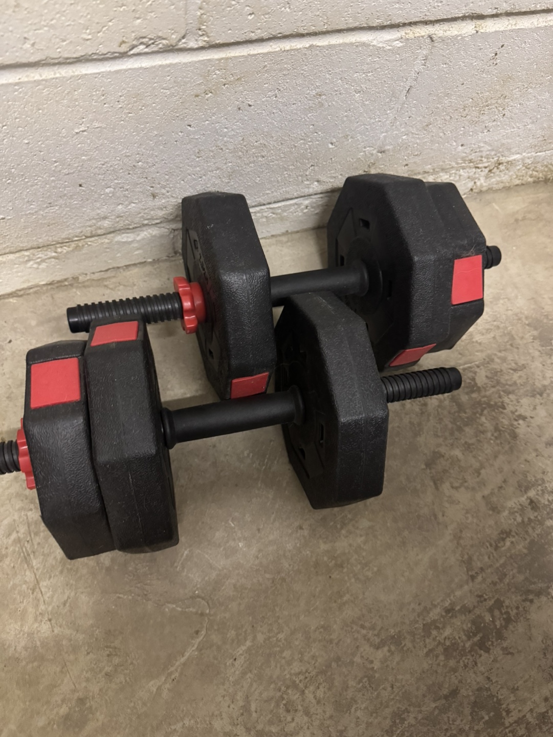 Adjustable Weight Bench with Dumbbells - photo 3