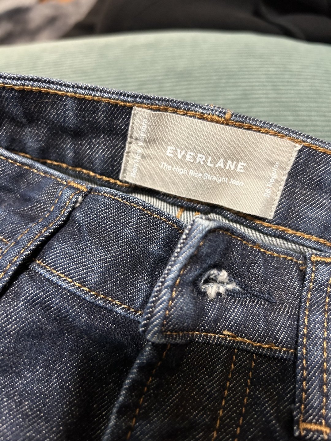 Everlane The High Rise Straight Jeans - photo 3