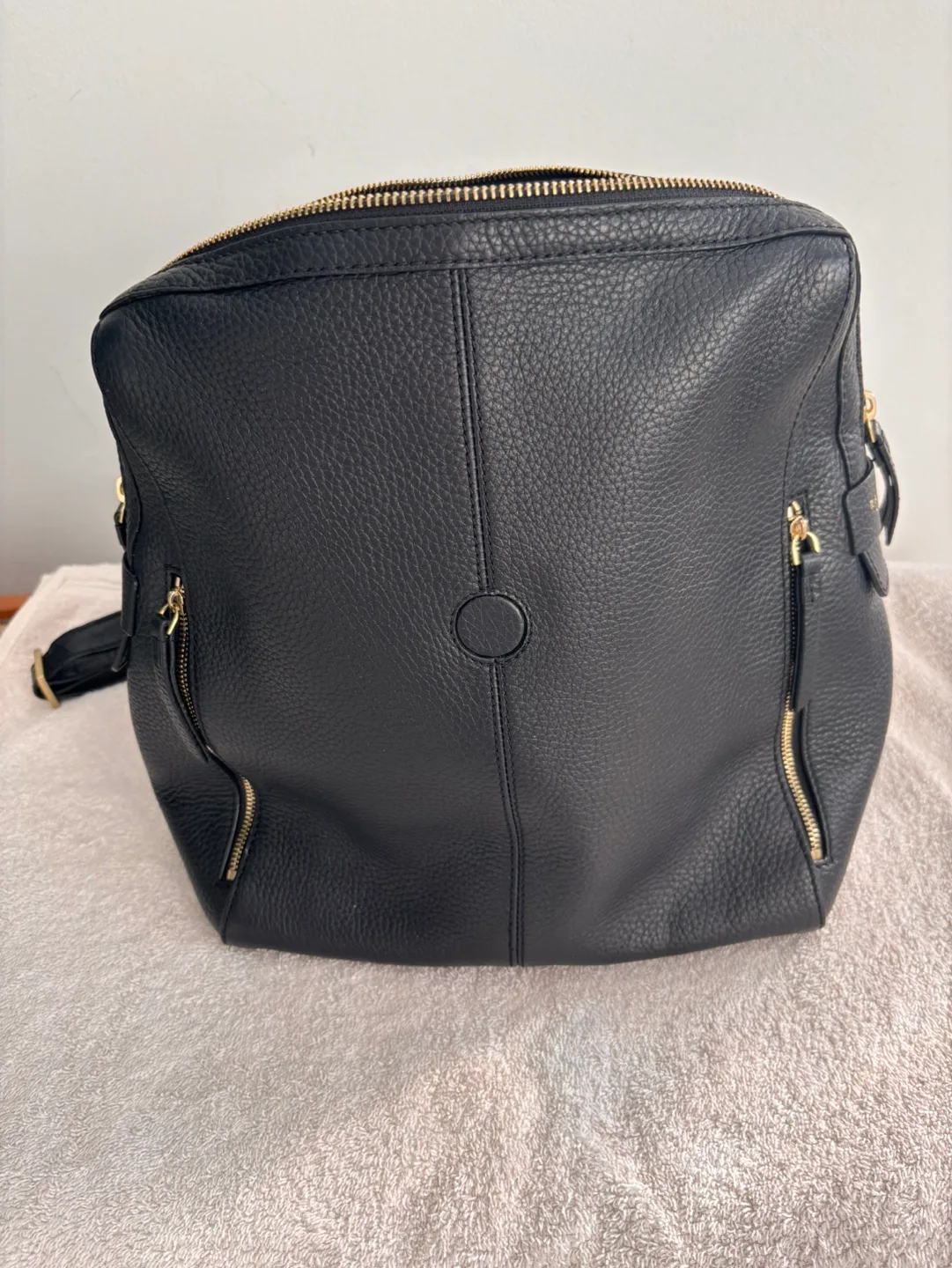 Radley London Black Leather Backpack image indicator(3)